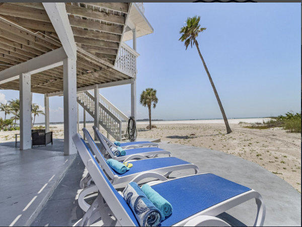 Luxury Fort Myers Beachfront Vacation Rental  4-Bedroom Gulf-Front Home with Panoramic Ocean Views