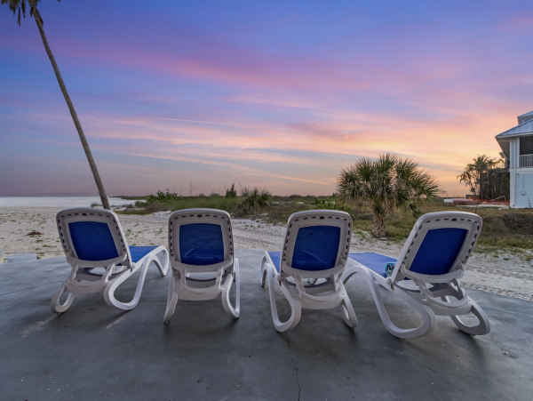Luxury Fort Myers Beachfront Vacation Rental  4-Bedroom Gulf-Front Home with Panoramic Ocean Views