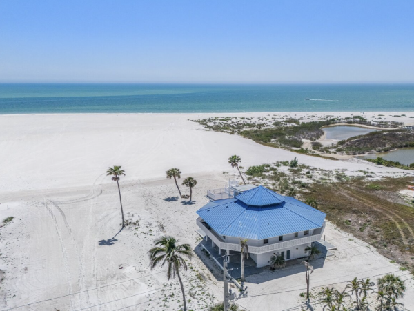 Luxury Fort Myers Beachfront Vacation Rental  4-Bedroom Gulf-Front Home with Panoramic Ocean Views