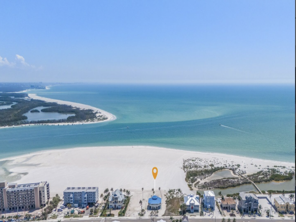 Luxury Fort Myers Beachfront Vacation Rental  4-Bedroom Gulf-Front Home with Panoramic Ocean Views