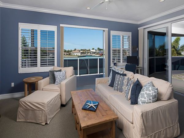 Marco Island Waterfront 5 Bedroom Home with Pool, Dock & Bay Views