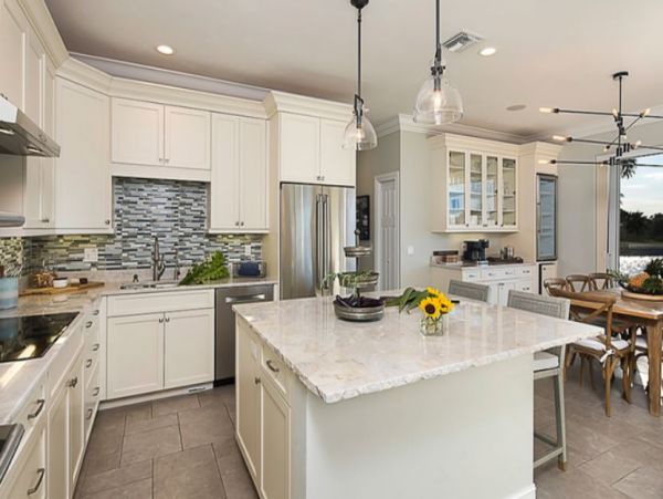 Marco Island Waterfront 5 Bedroom Home with Pool, Dock & Bay Views