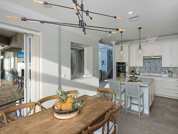 Marco Island Waterfront 5 Bedroom Home with Pool, Dock & Bay Views