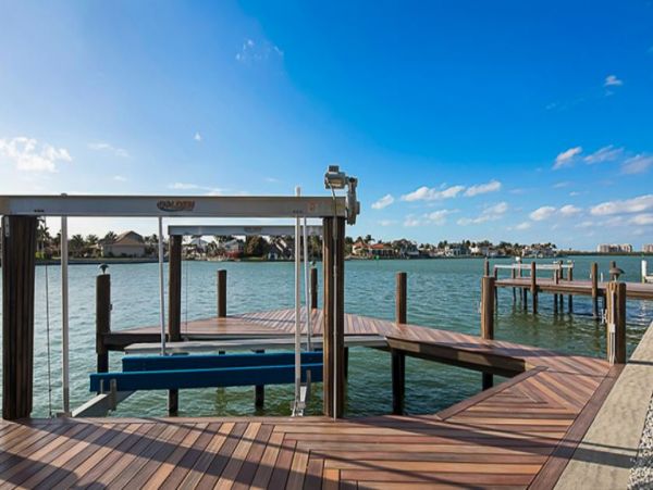 Marco Island Waterfront 5 Bedroom Home with Pool, Dock & Bay Views