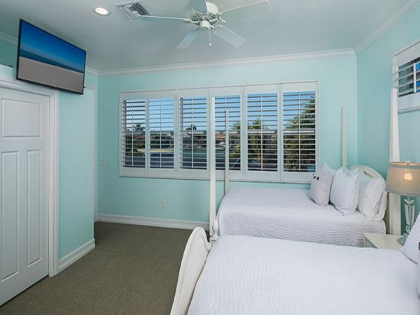Marco Island Waterfront 5 Bedroom Home with Pool, Dock & Bay Views