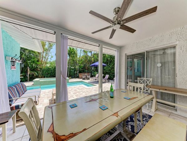 Anna Maria Ground Level Beach House 3 Bedrooms Private Pool