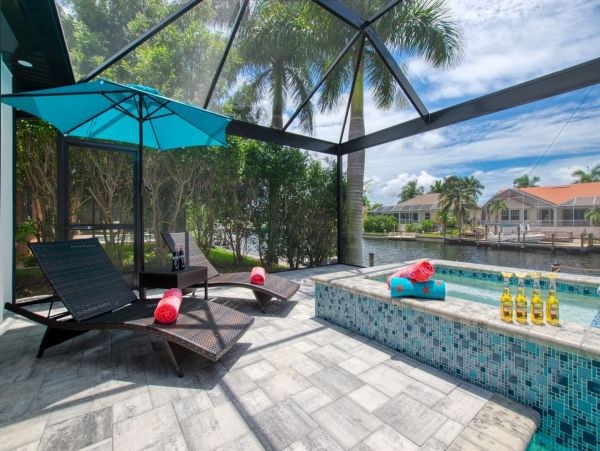 Luxury Cape Coral Vacation Home Three Bedroom