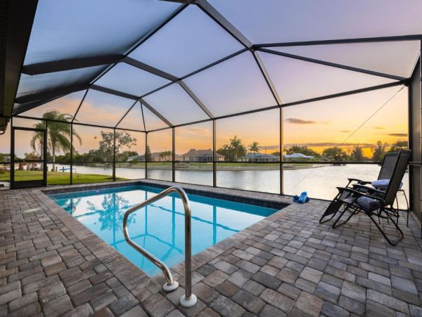 Cape Coral Vacation Rental - Florida Gulf Coast Waterfront Villa