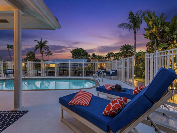 Gulf Access Cape Coral Vacation Rental Pool Home