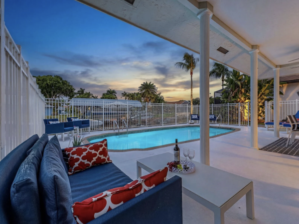 Gulf Access Cape Coral Vacation Rental Pool Home