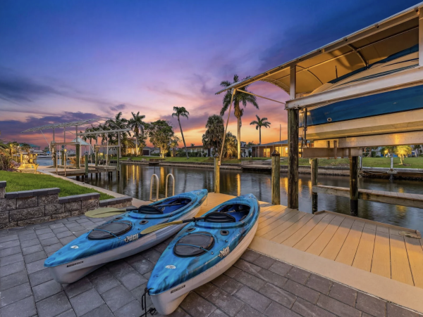 Gulf Access Cape Coral Vacation Rental Pool Home