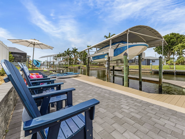 Gulf Access Cape Coral Vacation Rental Pool Home