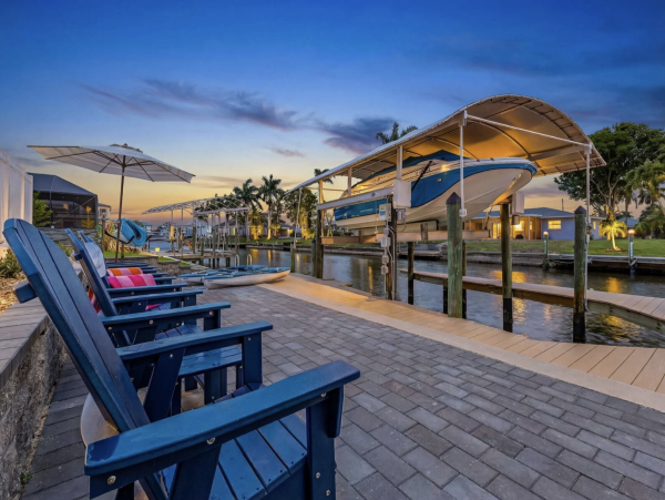Gulf Access Cape Coral Vacation Rental Pool Home