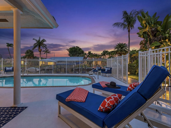Gulf Access Cape Coral Vacation Rental Pool Home