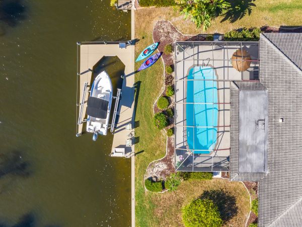 Gulf Access Cape Coral Vacation Rental Pool Home