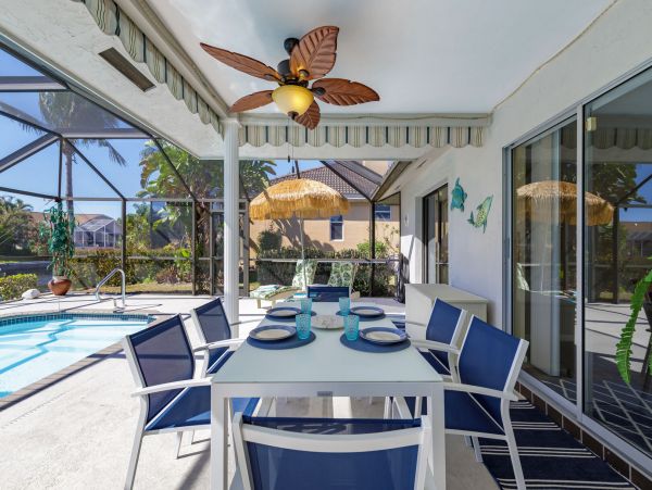 Gulf Access Cape Coral Vacation Rental Pool Home