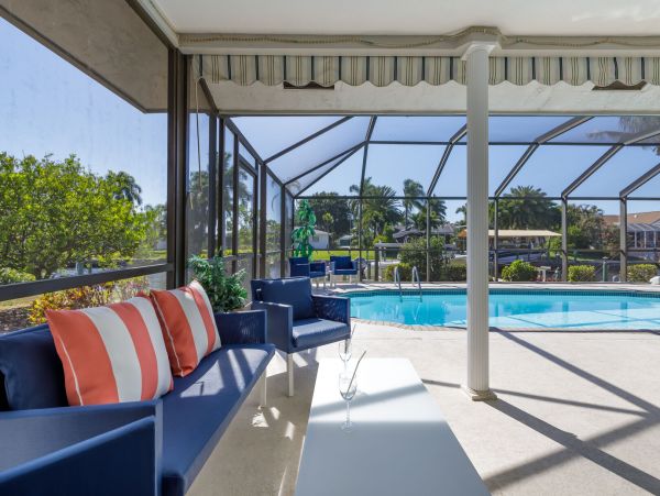 Gulf Access Cape Coral Vacation Rental Pool Home