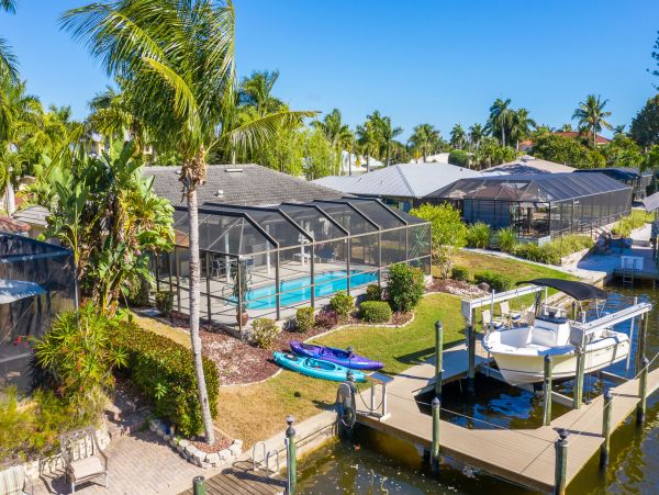 Gulf Access Cape Coral Vacation Rental Pool Home