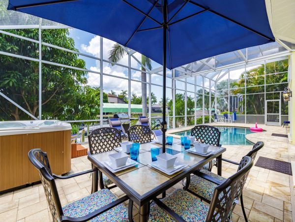Spectacular Waterfront 5 Bedroom Home with Private Pool & Dock