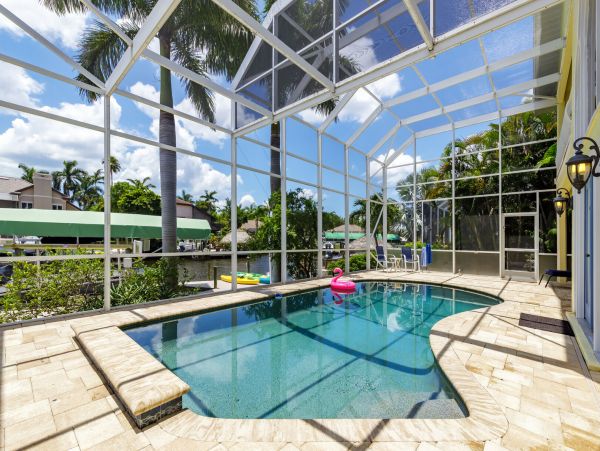 Spectacular Waterfront 5 Bedroom Home with Private Pool & Dock