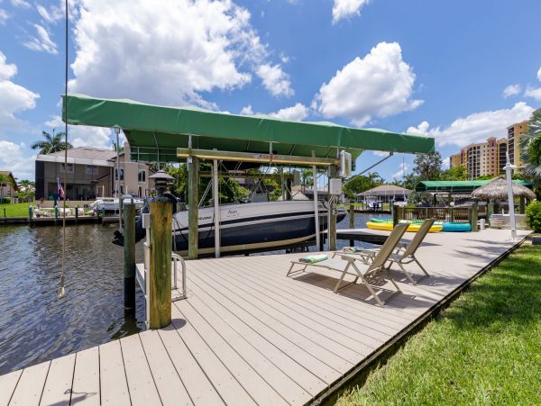 Spectacular Waterfront 5 Bedroom Home with Private Pool & Dock