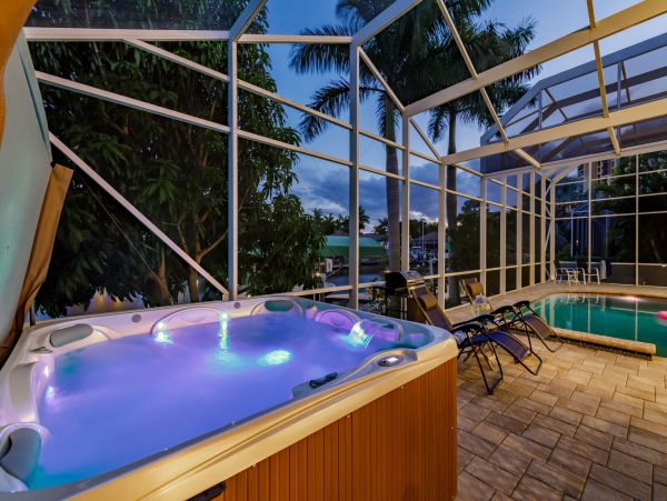 Spectacular Waterfront 5 Bedroom Home with Private Pool & Dock