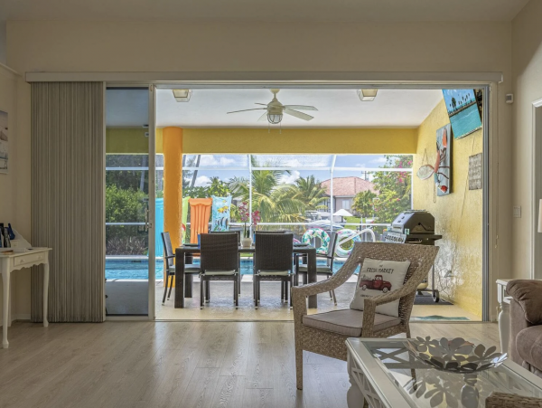 Access to the Gulf Boat Dock Best Cape Coral Pool Home