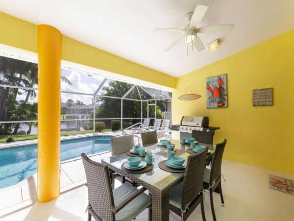 Access to the Gulf Boat Dock Best Cape Coral Pool Home