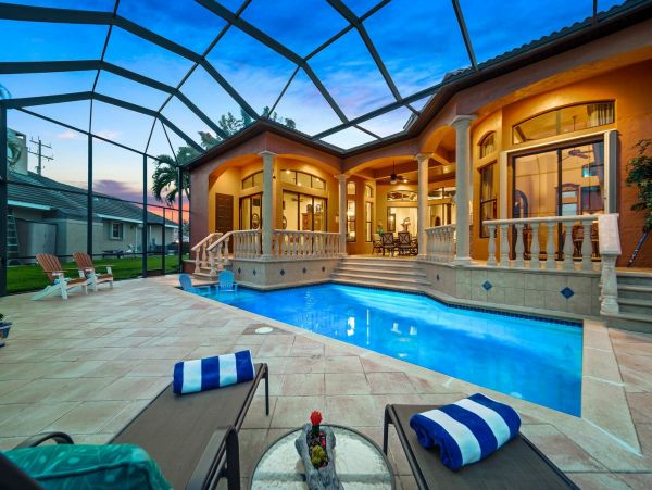 Luxury Cape Coral Vacation Rental Home 3 Bedroom With Pool