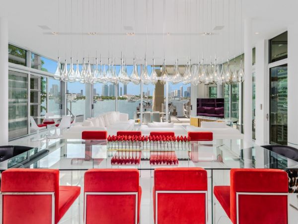 Miami Beach 6 Bedroom Luxury Home Pool & Panoramic Bay Views