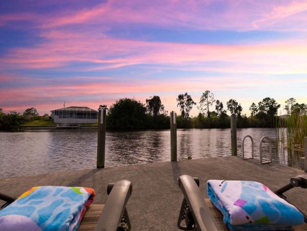 Cape Coral Waterfront Vacation Rental  Southwest Florida Pool Home with Private Dock