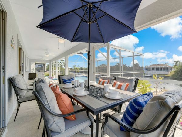 Cape Coral Waterfront Vacation Rental  Southwest Florida Pool Home with Private Dock