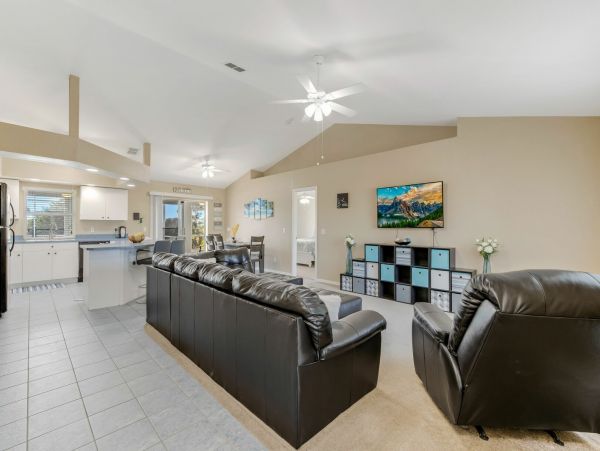 Cape Coral Waterfront Vacation Rental  Southwest Florida Pool Home with Private Dock