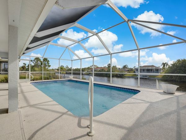 Cape Coral Waterfront Vacation Rental  Southwest Florida Pool Home with Private Dock