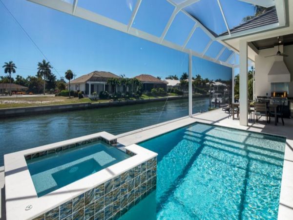 Marco Island Vacation Home Sleeps Eight Canal View