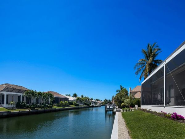 Marco Island Vacation Home Sleeps Eight Canal View