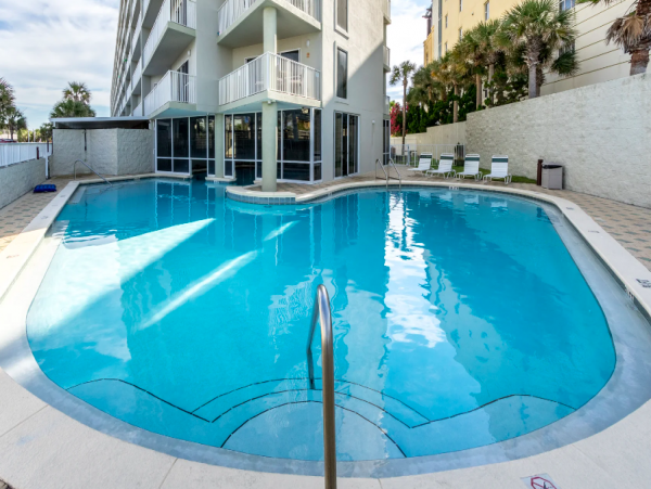 Two Bedroom Condo in Beachfront Complex