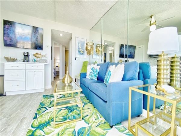 Gulf Front Belleair Vacation Condo One Bedroom