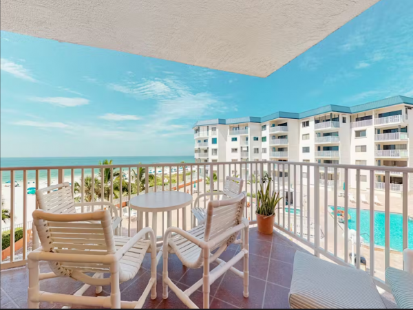 Indian Shores Luxury Beach Condo with Beach Views
