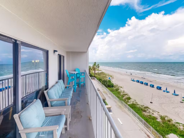 Relax at Indian Shores Condo with Balconies and Ocean Views