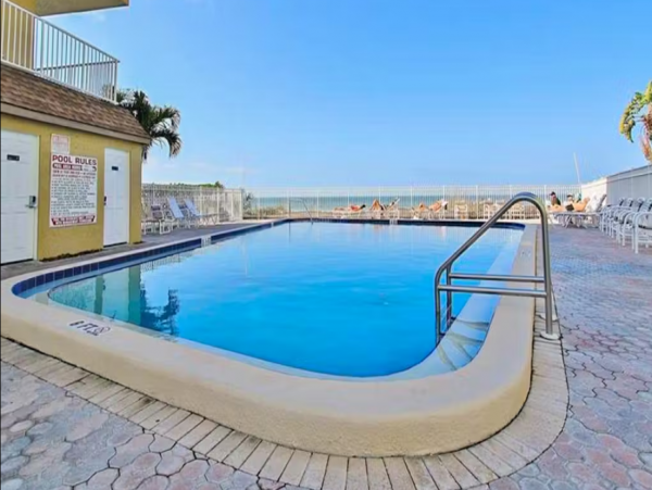 Relax at Indian Shores Condo with Balconies and Ocean Views