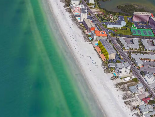 Relax at Indian Shores Condo with Balconies and Ocean Views