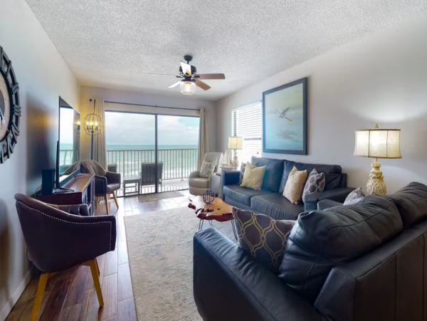 Relax at Indian Shores Condo with Balconies and Ocean Views