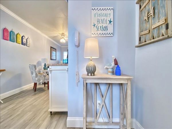 Upscale 1st floor condo with private entrance , patio, pool, washer, dryer & A/C