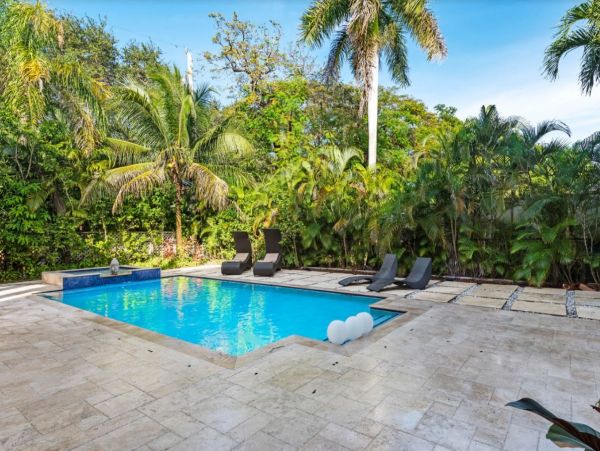 Posh Seven Bedroom Vacation Home in Miami With Private Pool