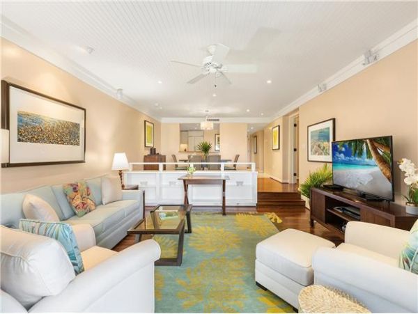 On Beach Oahu Vacation Condo Three Bedroom