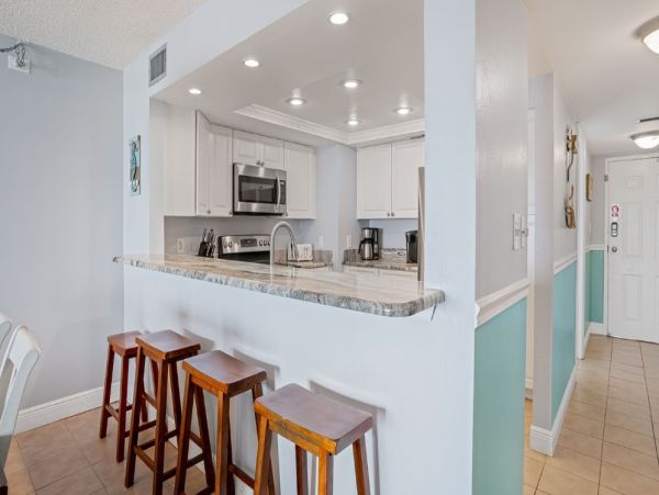 Indian Rocks Three Bedroom Gulf Front Vacation Condo
