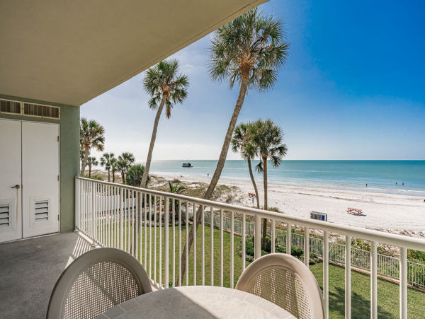 Indian Shores 3 Bedroom Vacation Condo Right on the Beach Great Views