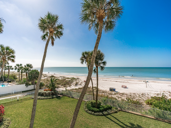 Indian Shores 3 Bedroom Vacation Condo Right on the Beach Great Views