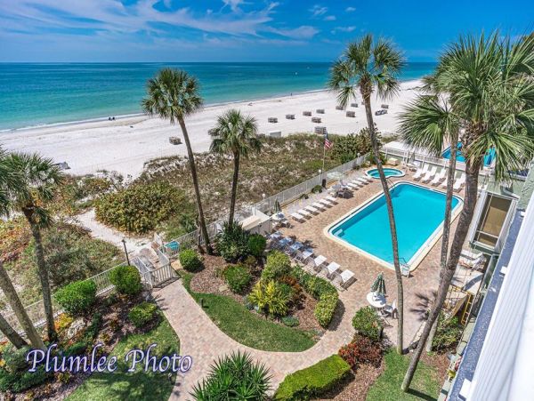 Indian Shores condo with full gulf view